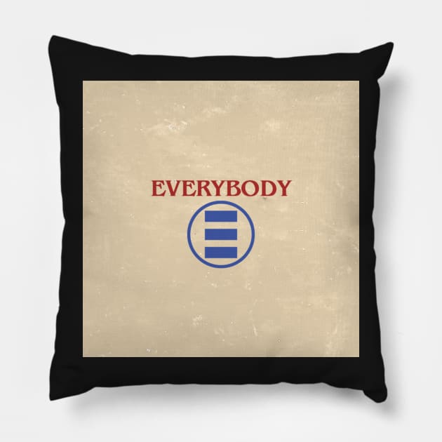 Everybody - Logic Album Art Sticker Pillow by crossroadsts