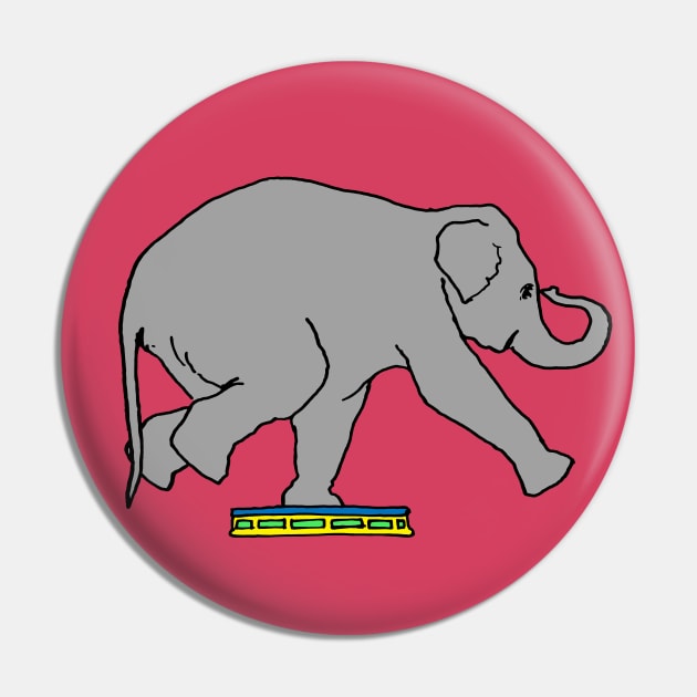 Circus Elephant, big grey elephant, Pin by VincentRussellArt