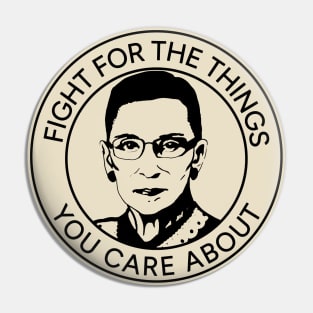 Ruth Bader Ginsburg Pin