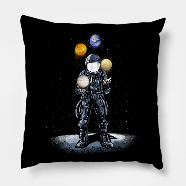 Astronaut Pillow by FerMinem