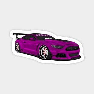 MUSTANG WIDEBODY PURPLE Magnet