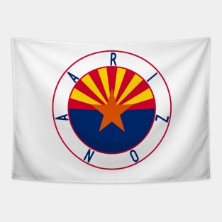 Arizona Flag Decal Tapestry