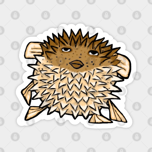 Pufferfish Magnet by Royal Ease