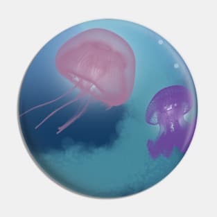 Jellyfish Pin