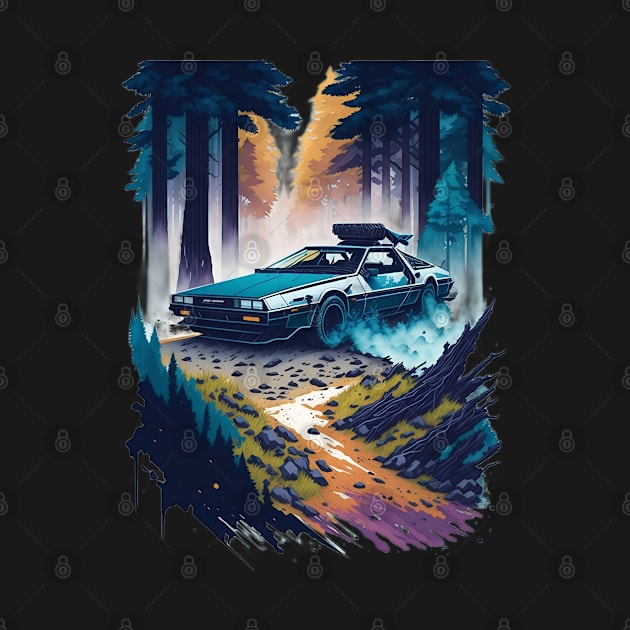 Summer Art DMC DeLorean by Shop Goods