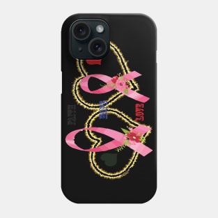 Breast Cancer, Pink Ribbon Phone Case