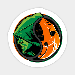 Arrow Slade Yin Yang Magnet