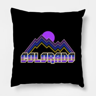 Colorado Mountains Pillow