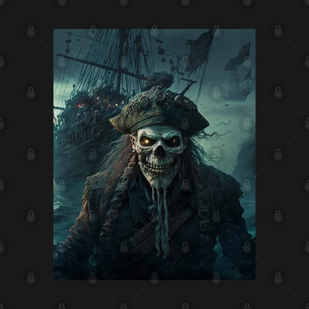 Pirate skeleton by Geek Culture