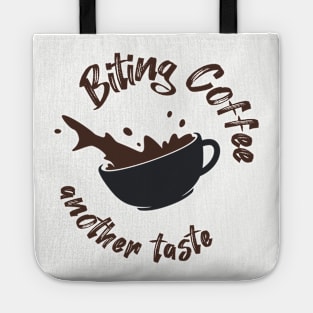 Biting Coffee Tote