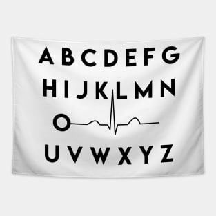 PQRST Wave - Nursing Alphabet Tapestry