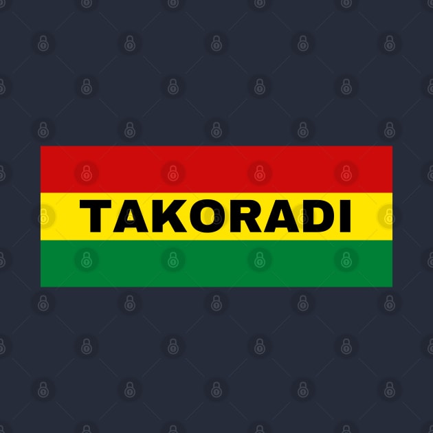 Takoradi City in Ghana Flag Colors by aybe7elf