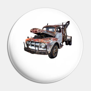 Rusty car Pin