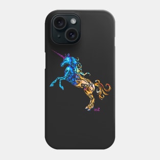 Flaming Unicorn Phone Case