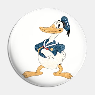 Vintage Sailor Duck (distressed) Pin