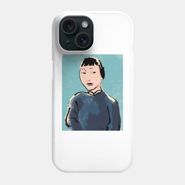 Beautiful girl Phone Case by NYWA-ART-PROJECT