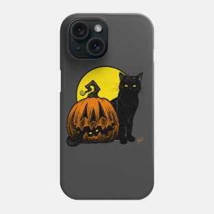 Still Life with Feline and Gourd Phone Case