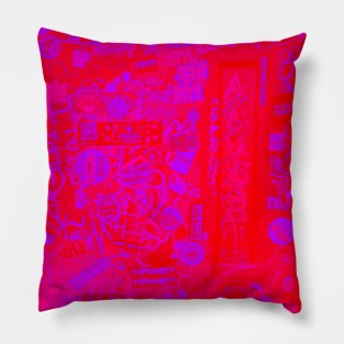 Graffiti Street Style Tag Art Pillow