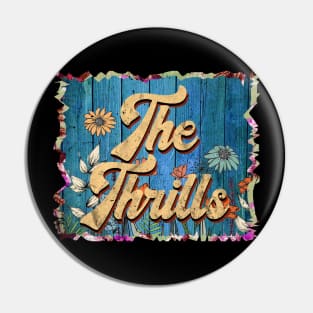 Vintage Thrills Name Flowers Limited Edition Classic Styles Pin