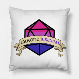 Dnd Chaotic Bisexual Dice Pillow