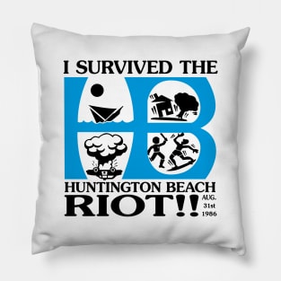 HB Riot 1986 - Reprint Pillow