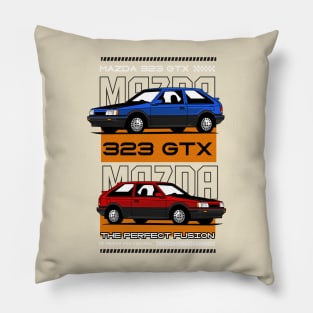 Vintage Mazda 323 GTX Pillow