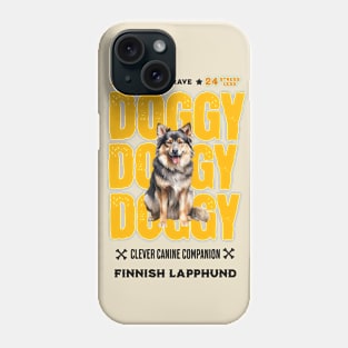 Doggy Finnish Lapphund Phone Case