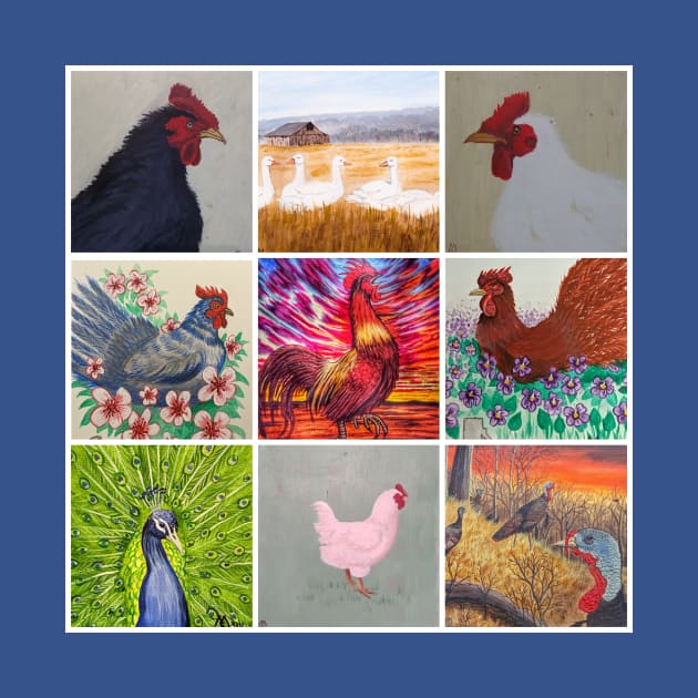 Poultry study by Matt Starr Fine Art