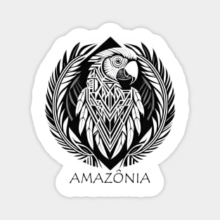 Amazon Macaw Bird Magnet