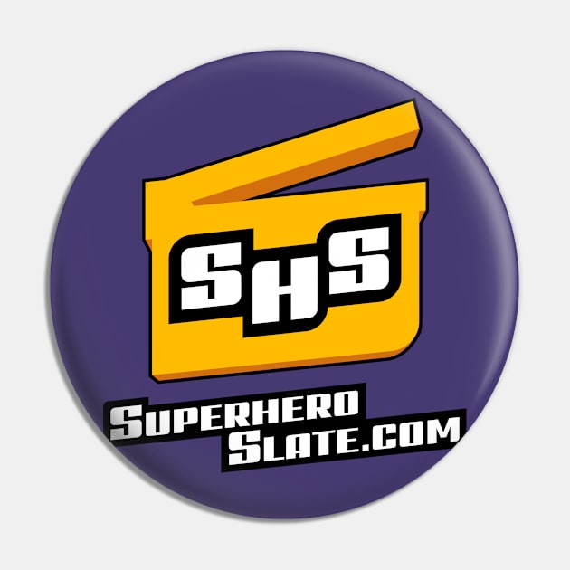 Superhero Slate Classic Pin by SuperheroSlate