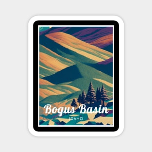 Bogus Basin Idaho United States ski Magnet