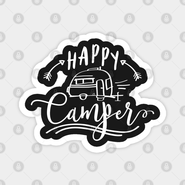 Happy Camper Magnet by bougieFire