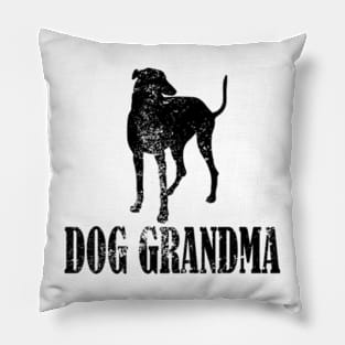 Greyhound Dog Grandma Pillow