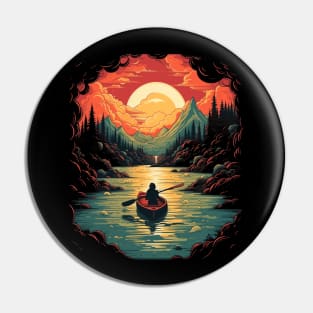 Kayaking in Wilderness Pin