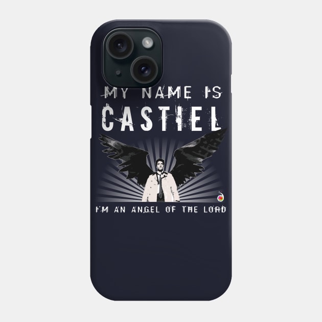 Castiel angel of the Lord Phone Case by rednessdesign