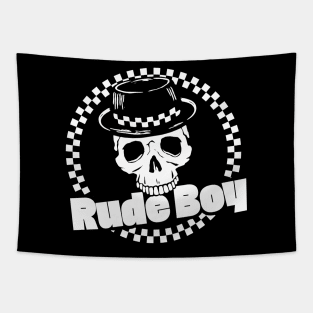 RudeBoy Skull Tapestry