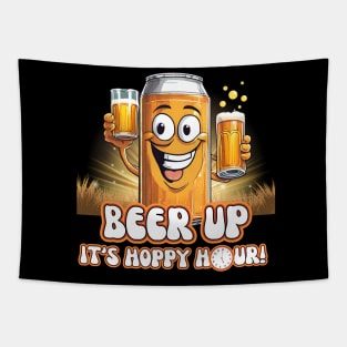 Beer Up It's Hoppy Hour! Tapestry