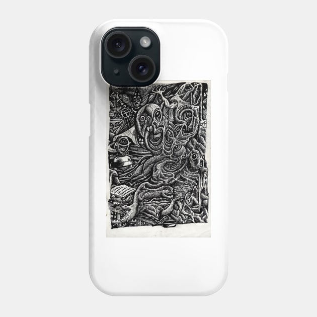 Holy Fools' Day Phone Case by Backbrain