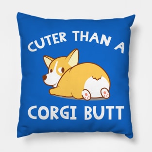 Corgi Butt Pillow