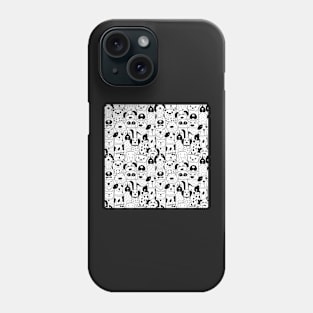 Dog Pet Doodle Pattern Phone Case