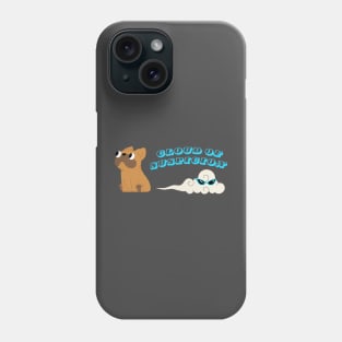 French Bulldog Cloud of Suspicion Phone Case