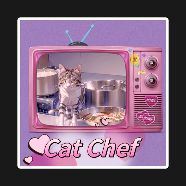 cat chef by LycheeDesign