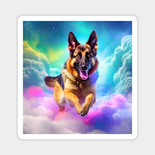 German Shepherd Heaven Magnet