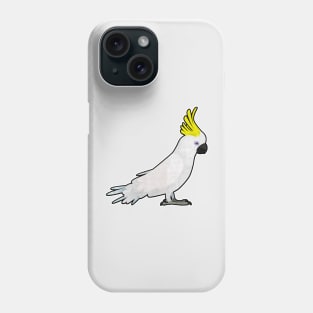 Sulphur crested cockatoo Phone Case