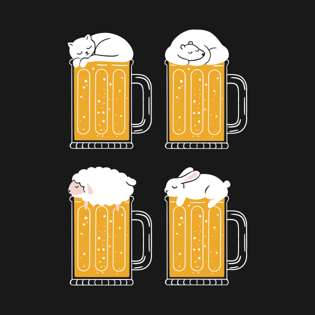 Animals beer by coffeeman