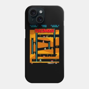 Mod.3 Arcade Bagman Video Game Phone Case