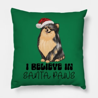 Christmas Pomeranian Dog Santa Pillow