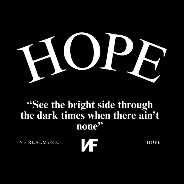 Hope NF lyrics quote by Lottz_Design 