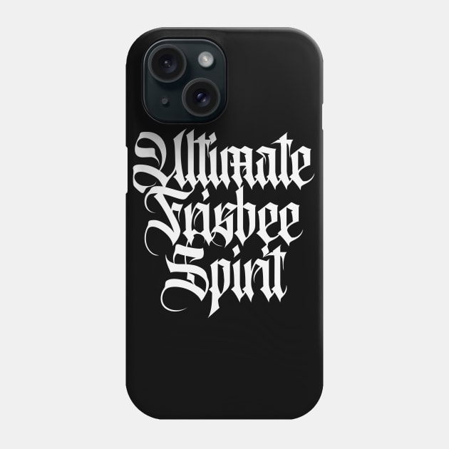 Ultimate Frisbee Spirit Phone Case by CTShirts