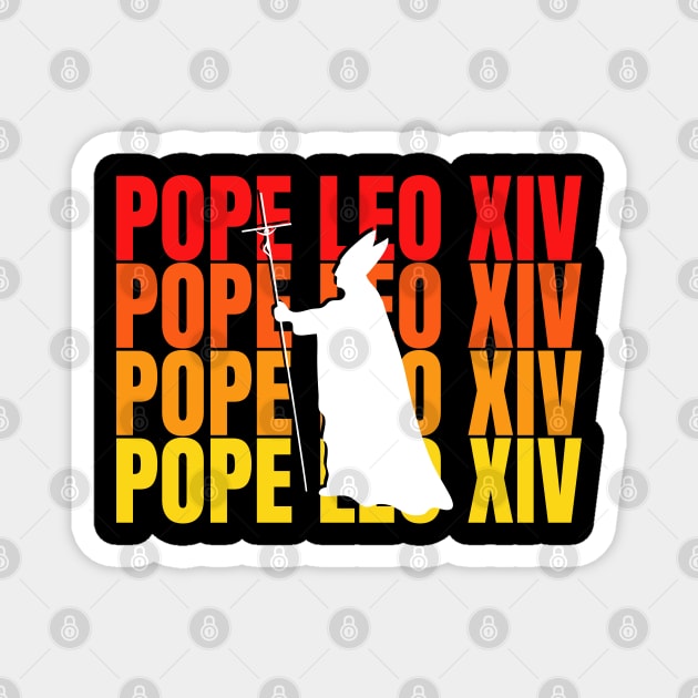 Pope-Leo-XIV Magnet by Creatifly Graphic Tees